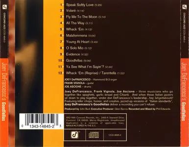 Joey DeFrancesco - Joey DeFrancesco's Goodfellas (1999) REPOST