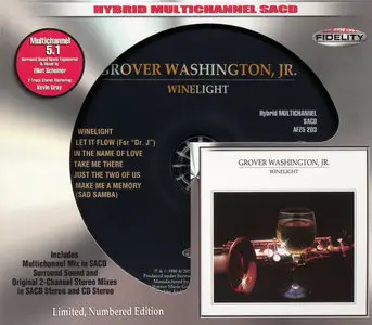 Grover Washington, Jr. - Winelight (1980) [2015 Audio Fidelity SACD AFZ5 203]