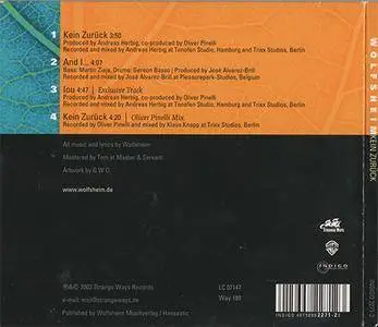 Wolfsheim - Kein Zurück (2003, Strange Ways Records # Way 198)