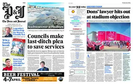 The Press and Journal Moray – January 31, 2019