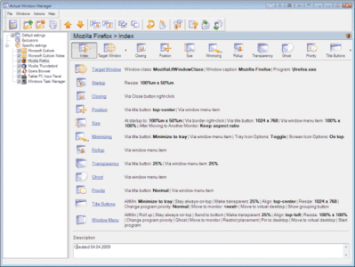 Actual Window Manager 8.5.2 Multilingual