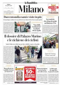 la Repubblica Milano - 22 Aprile 2023