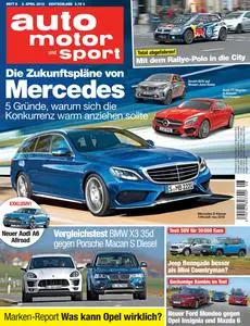 Auto Motor und Sport – 02. April 2015