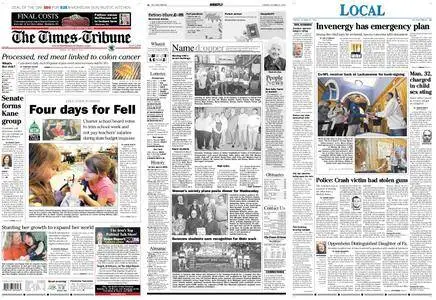 The Times-Tribune – October 27, 2015