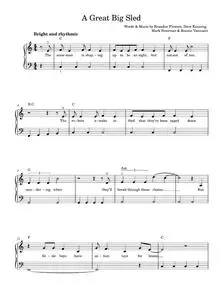 A Great Big Sled - The Killers (Easy Piano)