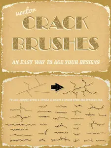 Creativemarket - Vector Crack Brushes