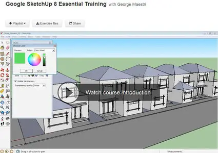 Google SketchUp 8 Essential Training