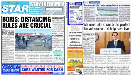 Shropshire Star North County Edition – March 23, 2020