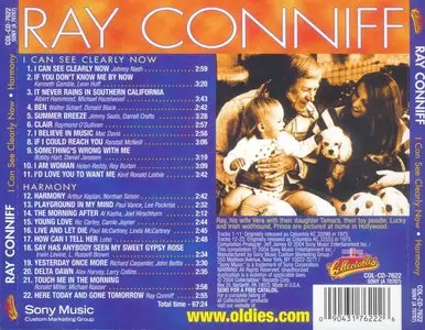 Ray Conniff  -  I Can See Clearly Now / Harmony (2 LP on 1 CD , 2004)Re Up