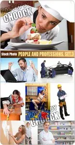 People and professions. Set.3 - Stock Photo