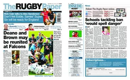 The Rugby Paper – January 03, 2021