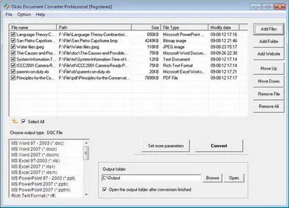 Okdo Document Converter Professional 4.6 DC 060812