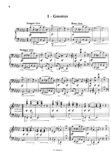 Modest Mussorgsky - Pictures at an Exhibition - Complete piano score