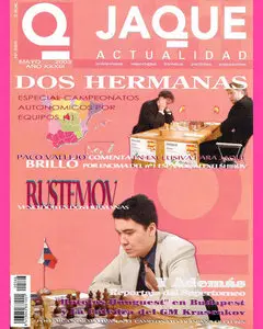 JAQUE • La pasion del Ajedrez • Numero 566 • Mayo 2003 (Spanish)