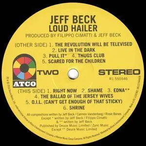 Jeff Beck - Loud Hailer (2016) [Vinyl Rip 16/44 & mp3-320 + DVD] Re-up