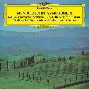 Berliner Philharmoniker & Herbert von Karajan - Mendelssohn: Symphonies Nos. 3 & 4; Hebrides Overture (1971,1973/2016) [24/96]