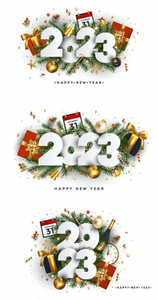 Happy New Year Banner XSFJL2Q