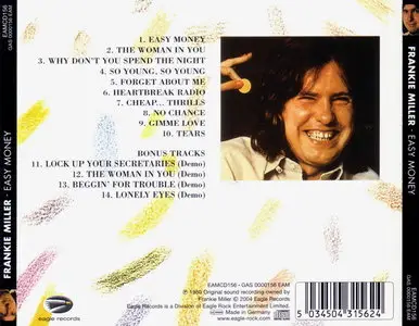 Frankie Miller - Easy Money (1980) [Remastered 2004]