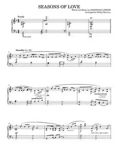 Seasons Of Love (from Rent) (arr. Phillip Keveren) - Jonathan Larson (Piano Solo)