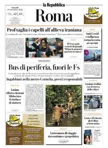 la Repubblica Roma - 29 Settembre 2022