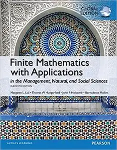 Finite Mathematics with Applications, Global Edition Ed 11
