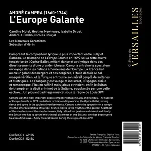 Sébastien d'Hérin, Les Nouveaux Caractères - André Campra: L'Europe Galante (2018)