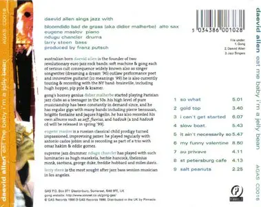 DAEVID ALLEN - Eat Me Baby I'm A Jelly Bean  (Re-post)