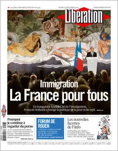 Liberation - Mardi 16 Decembre 2014