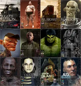 3DCreative Magazine Collection 029-040 issue 2008