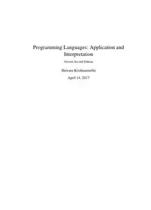 Programming Languages: Application and Interpretation, Second Edition