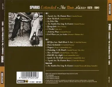 Sparks - Extended: The 12 inch Mixes (1979-1984) [2CD] (2012) {Repertoire}