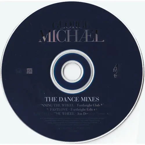 George Michael - Spinning The Wheel (The Dance Mixes) (UK CD5) (1996) {Aegean/Virgin}