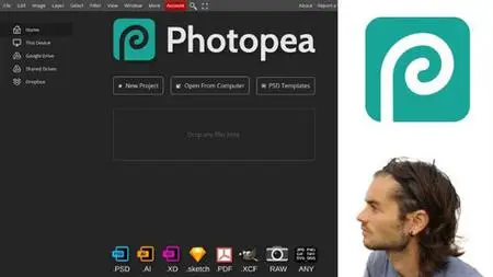 Photopea the complete course photo editing and photo montage