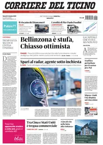 Corriere del Ticino - 31 Ottobre 2025