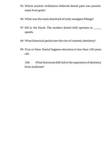 Dentistry: The Unexplained, the Absurd, and the True