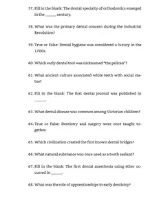 Dentistry: The Unexplained, the Absurd, and the True