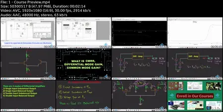 Integrated Circuit: Learn Differential Amplifier on MULTISIM