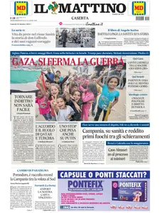 Il Mattino Caserta - 10 Ottobre 2025