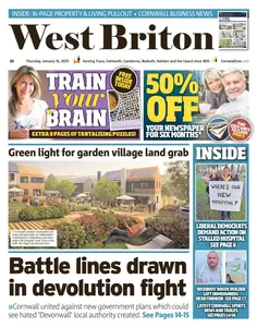 West Briton Truro - 16 January 2025