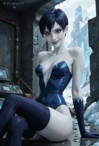 Killer Frost, Justice League (AI Generated)