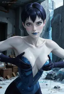 Killer Frost, Justice League (AI Generated)