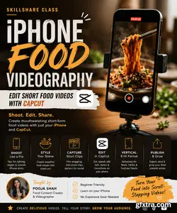 iPhone Food Videography: Edit Short Food Videos with CapCut