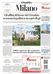 la Repubblica Milano - 20 Luglio 2024
