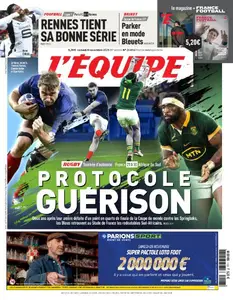 L’equipe du Samedi 8 Novembre 2025