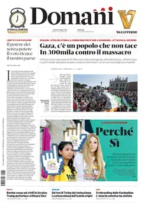 Domani - 8 Giugno 2025