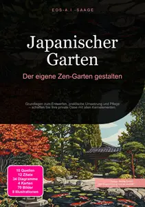 Japanischer Garten: Der eigene Zen-Garten gestalten - D. Eos A. I. Saage