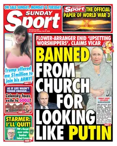 Sunday Sport - 21 February 2025