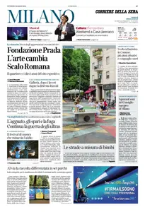 Corriere della Sera Milano - 9 Maggio 2025
