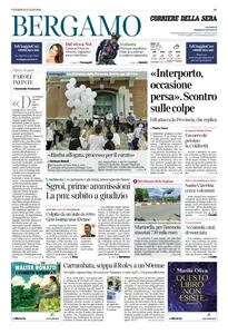 Corriere della Sera Bergamo - 25 Luglio 2025