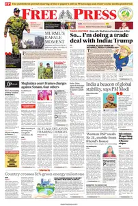 The Free Press Journal Bhopal - 30 October 2025